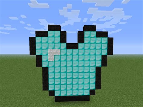 Big Diamond Chestplate Minecraft Map