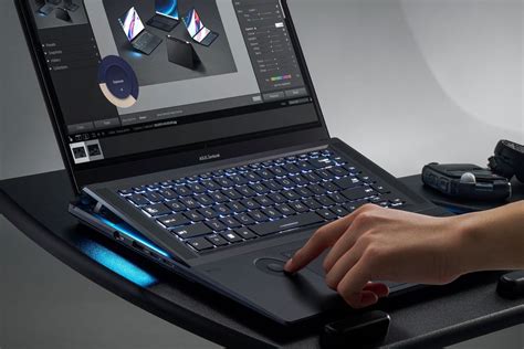 Asus’ new Zenbook Pro 16X OLED raises the entire keyboard tray when you ...