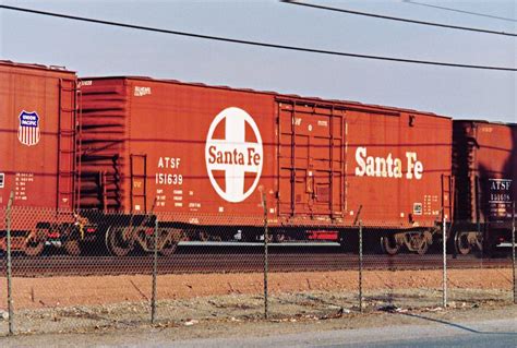 Santa Fe Boxcar No. 151639 At Hobart | Santa fe, Train pictures ...