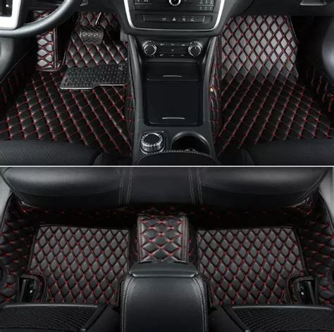 Custom Leather Diamond Car Floor Mats – Primitive Performance Auto