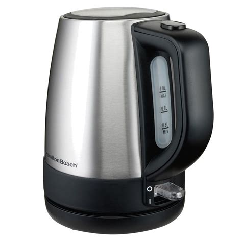 Hamilton Beach Stainless Steel Electric Kettle - 1-Liter - 40998