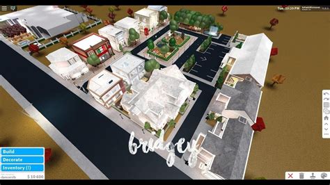 Bloxburg Town Layout Ideas No Large Plot - Small Town Layout Bloxburg ...