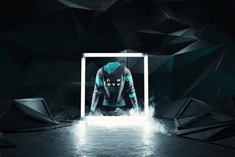 Man Hoodie Animated Mock-up - GK Mockups Store