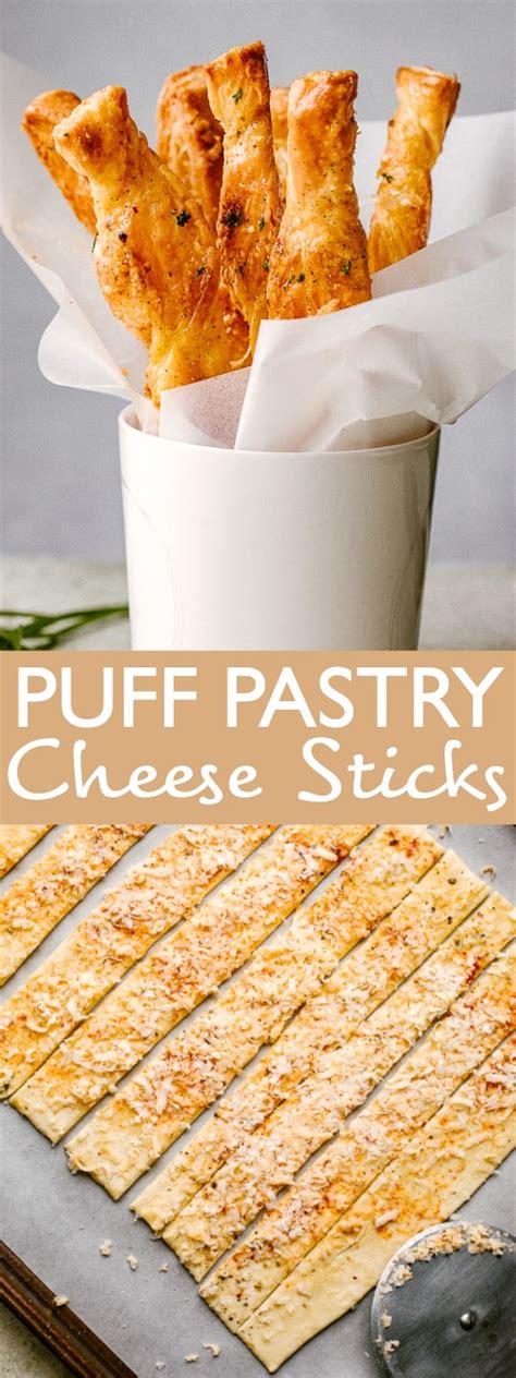 Puff Pastry Cheese Sticks Recipe | Easy Weeknight Recipes