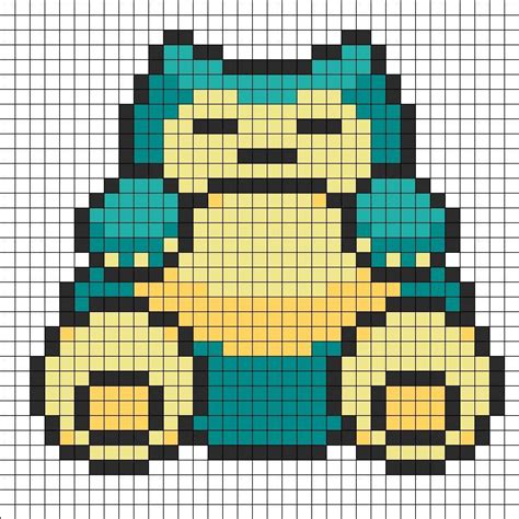 snorlax pixel charts - Buscar con Google | Pokemon cross stitch