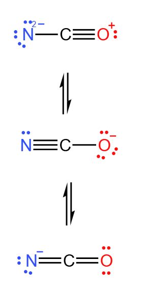 Hcno Lewis Structure Formal Charges