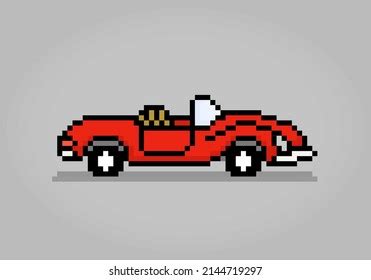 Classic 8 Bit Car Pixel Art Stock Vector (Royalty Free) 2144719297 ...