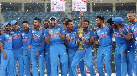 Who is the captain of Indian cricket team in 2019?