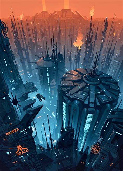 ArtStation - Blade Runner Cityscape