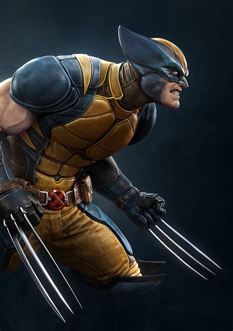 Wolverine X-Men Art, HD phone wallpaper | Peakpx