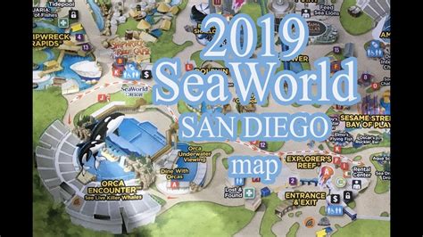 Sea World San Diego Map | Mexico Map