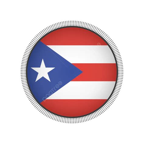 Puerto Rico Flag Vector, Puerto Rico, Flag, Country PNG and Vector with ...