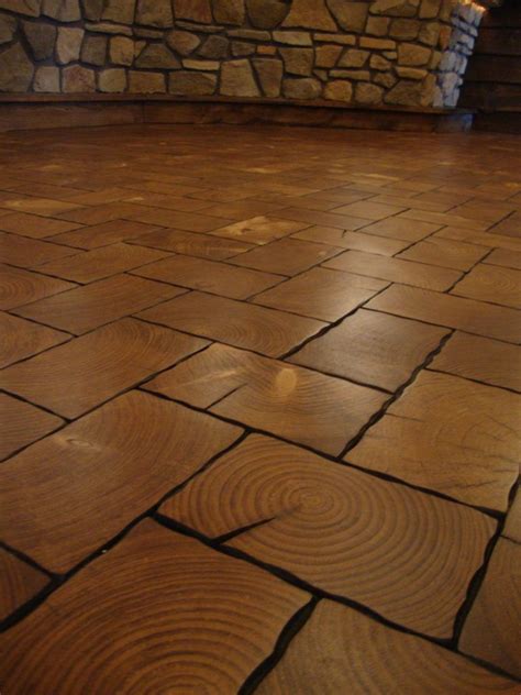 Pine End Grain Wood Flooring | End grain flooring, Wood floors, Flooring