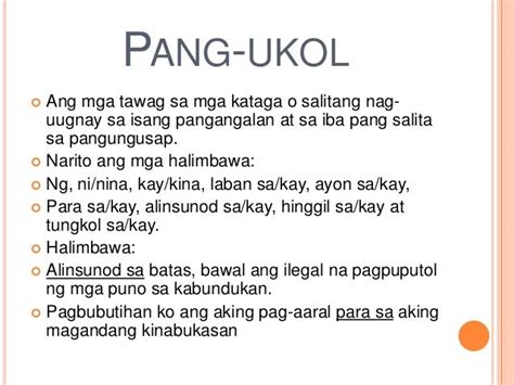 Katagang Nag-uugnay Sa Panuring At Salitang Tinuturingan