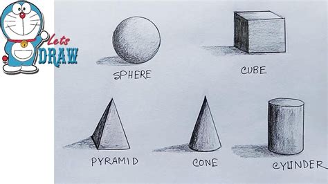 How To Draw 3d Geometric Shapes | Images and Photos finder