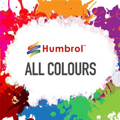 Humbrol Enamel Paint 50ml Pots | Various Colours | Outback Yarns