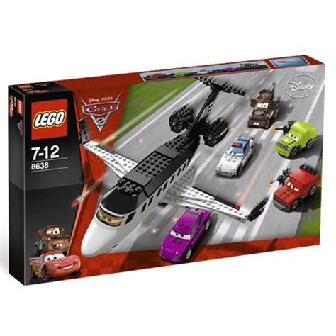 Amazon.com: Lego Disney/Pixar Cars 2 "Spy Jet Escape" 8638: Toys & Games