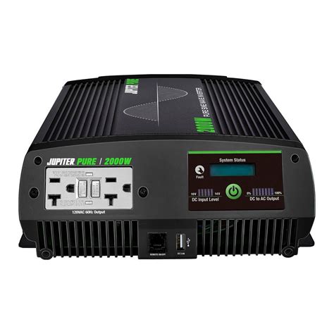 2000 Watt Continuous/4000 Watt Peak Pure Sine Wave Power Inverter