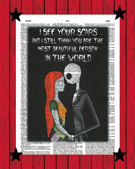 Buy Nightmare Before Christmas Wall Decor Jack and Sally I See Your s ...