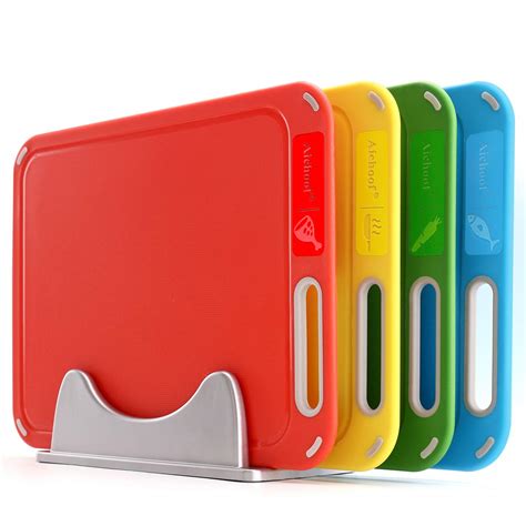 Snapklik.com : Plastic Cutting Board, Set Of 4