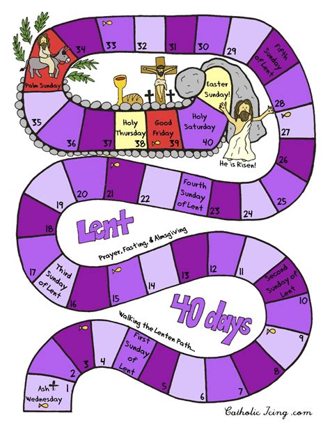 Free Printable Lenten Activities