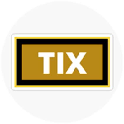 TIX - Roblox