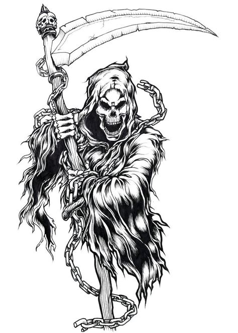 REAPER by BROWN73.deviantart.com on @DeviantArt | Grim reaper tattoo ...