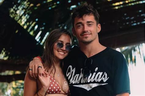 Charles Leclerc's gorgeous girlfriend posts snap in a bikini next to ...