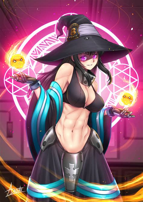 Maki Oze - Fire Force Co. 8 - Witch by ADSouto on DeviantArt