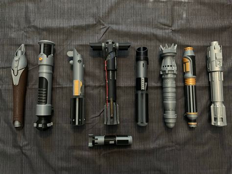 Assorted Lightsaber Hilts 3D Printed - Etsy UK