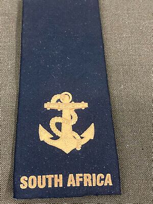 South African Navy Current Issue Rank Slide Petty Officer SANDF | eBay