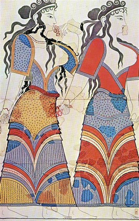 Minoan fresco | Ancient greek art, Greek art, Minoan art