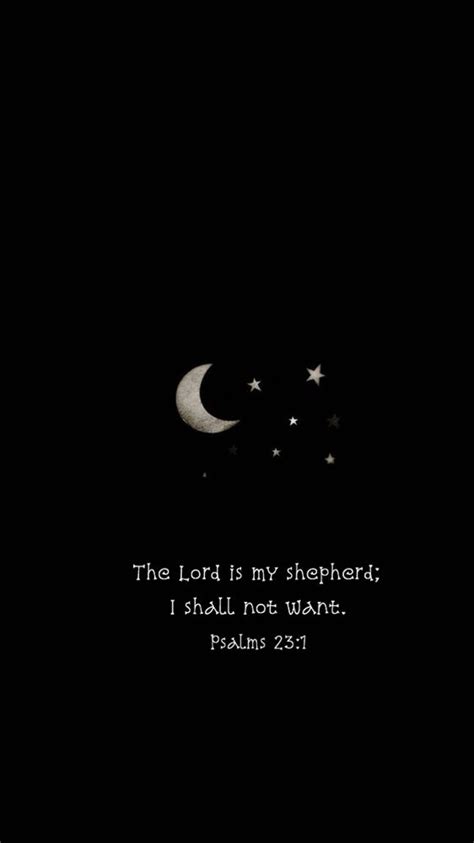 The Lord Is My Shepherd I Shall Not Want Wallpaper