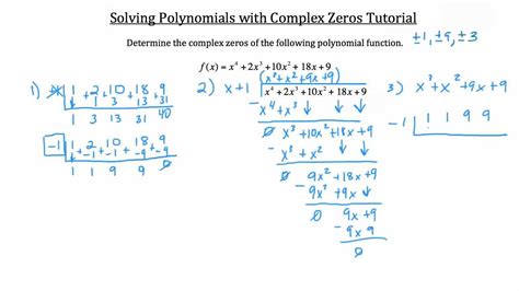 Real and Complex Polynomial Roots - YouTube