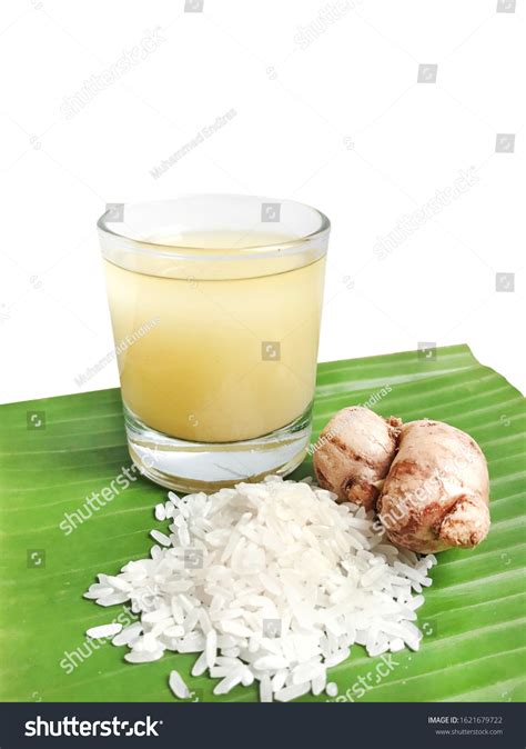 Beras Kencur Refreshing Drink Indonesian Traditional Stock Photo ...