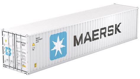 Maersk Shipping Container - 3D Model by ALPHA3DST