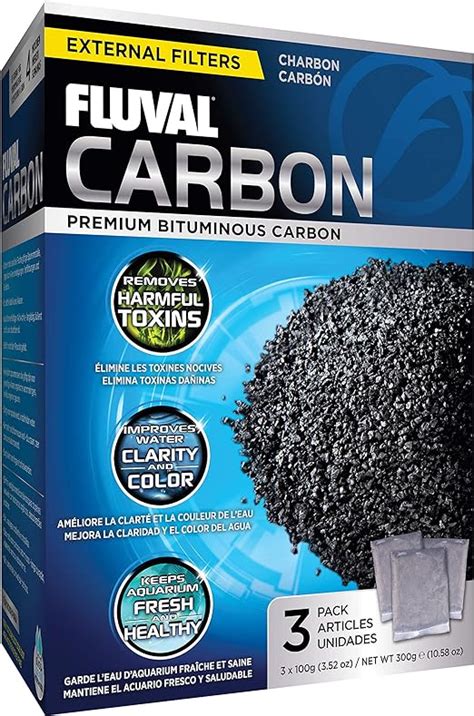 Amazon.com : Fluval Carbon Filter Media for Aquariums, Premium ...