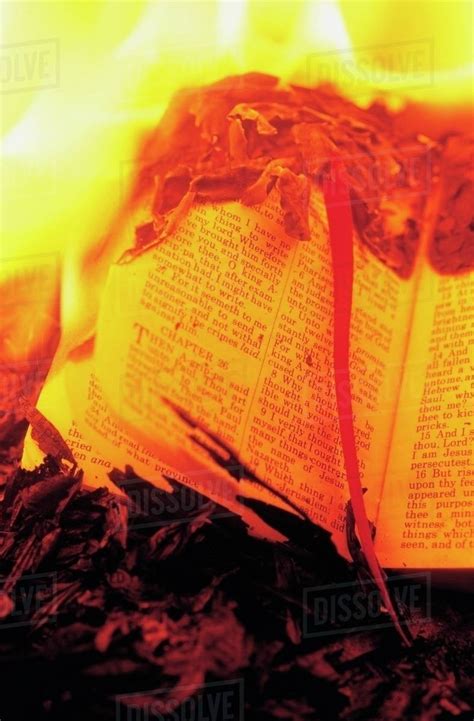 Book Burning - Stock Photo - Dissolve