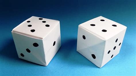 How to Make an Origami Dice - Paper Dice - Step by Step Instructions ...