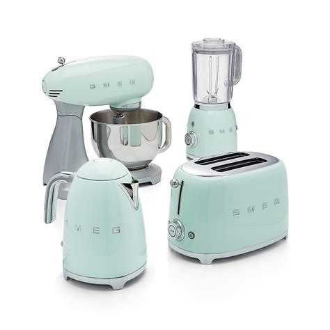 Free Shipping. Shop Smeg Pastel Green 2-Slice Retro Toaster. Known for ...