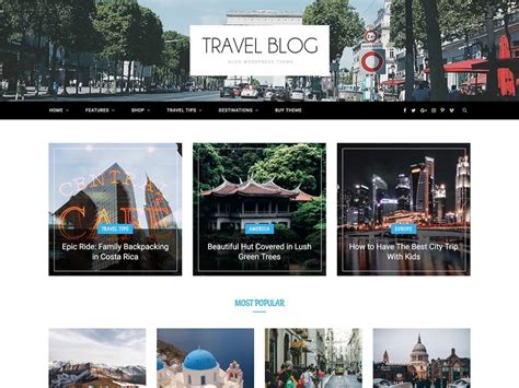 19 Best WordPress Travel Blog Themes 2024 - aThemes