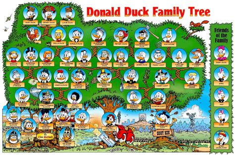 Don Rosa's Duck Family Tree | Scrooge McDuck Wikia | Fandom