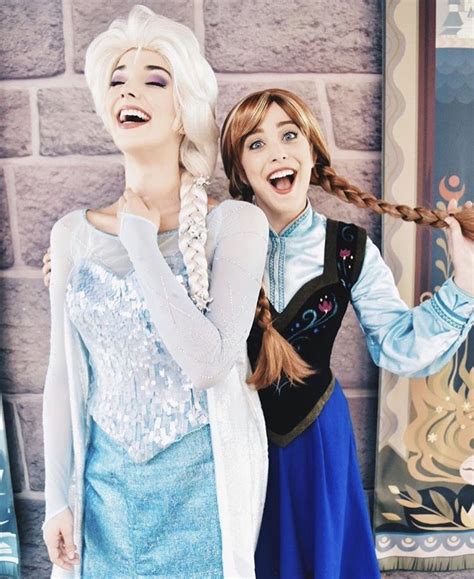 Frozen | Elsa and Anna Costumes | Disney princess halloween costumes ...