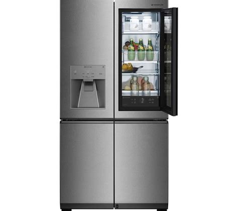 LG Signature LSR100 Smart 60/40 Fridge Freezer - Stainless Steel Fast ...