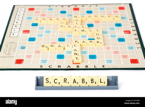 Scrabble board cut out hi-res stock photography and images - Alamy