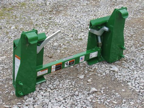 John Deere 300 400 500 Series Loader to Skid Steer Quick Attach Adapter ...