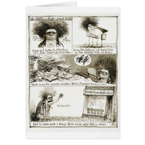 Beethoven's Birthday Card | Zazzle