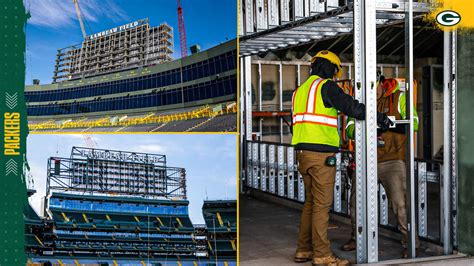 Behind the scenes: Lambeau Field continues progress on stadium project