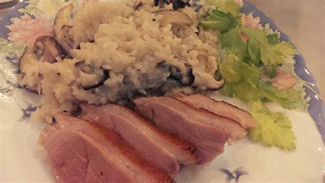 purrfect bliss » Weekend Cooking: Smoked Duck Risotto