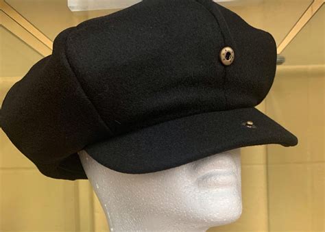 Black Newsboy Cap – The Master’s Touch Men’s Clothier